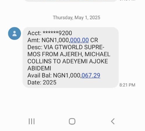 Bank Alert