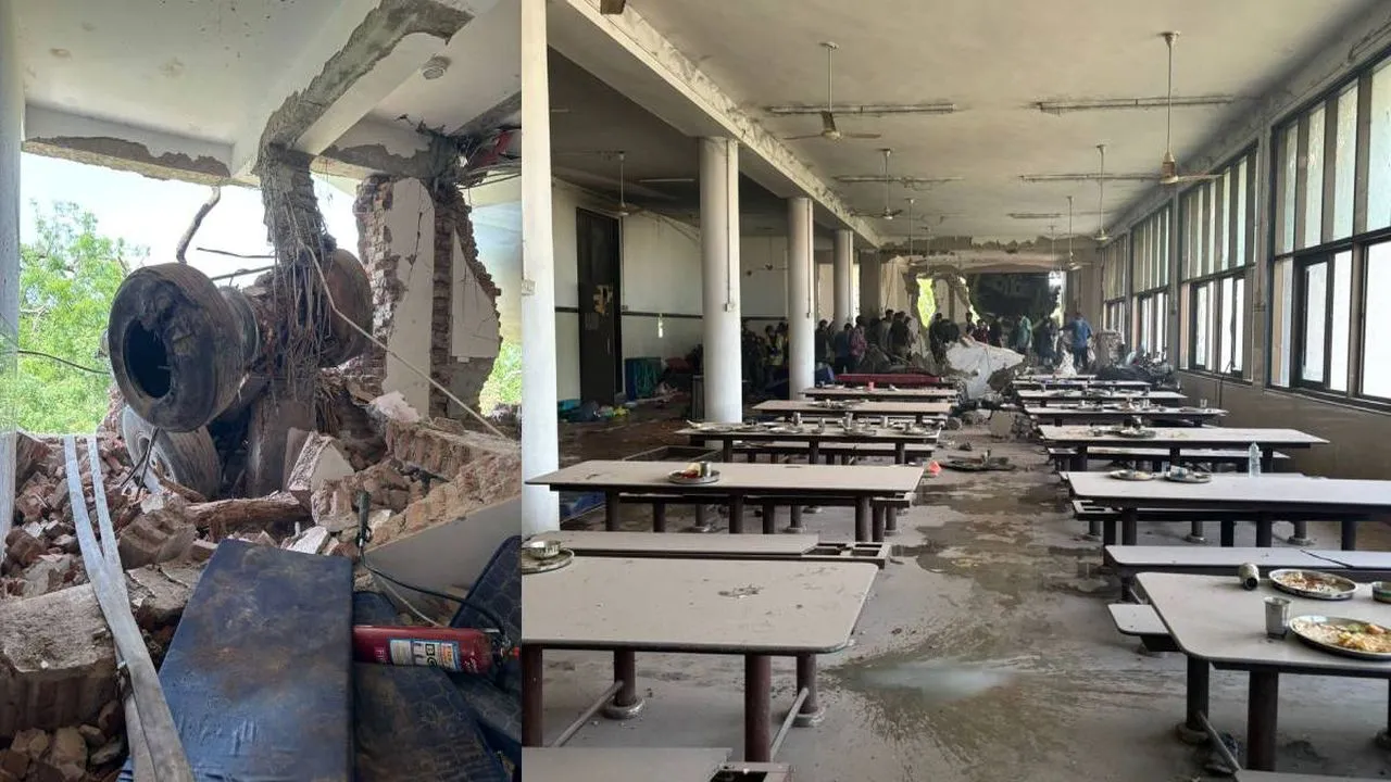 Air India flight AI171 crashed into the undergraduate hostel mess of BJ Medical College in Ahmedabad