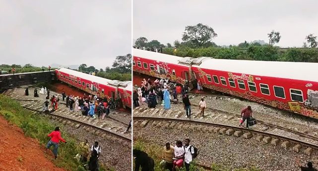 Abuja–Kaduna train derailed between Kubwa and Asham stations, leaving six passengers injured